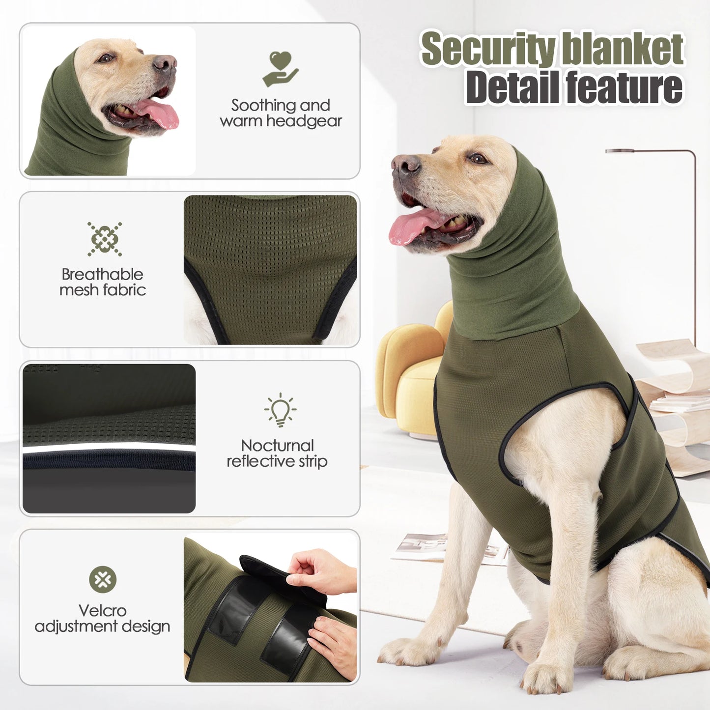 Anti-Anxiety Vest & Coat for Pets