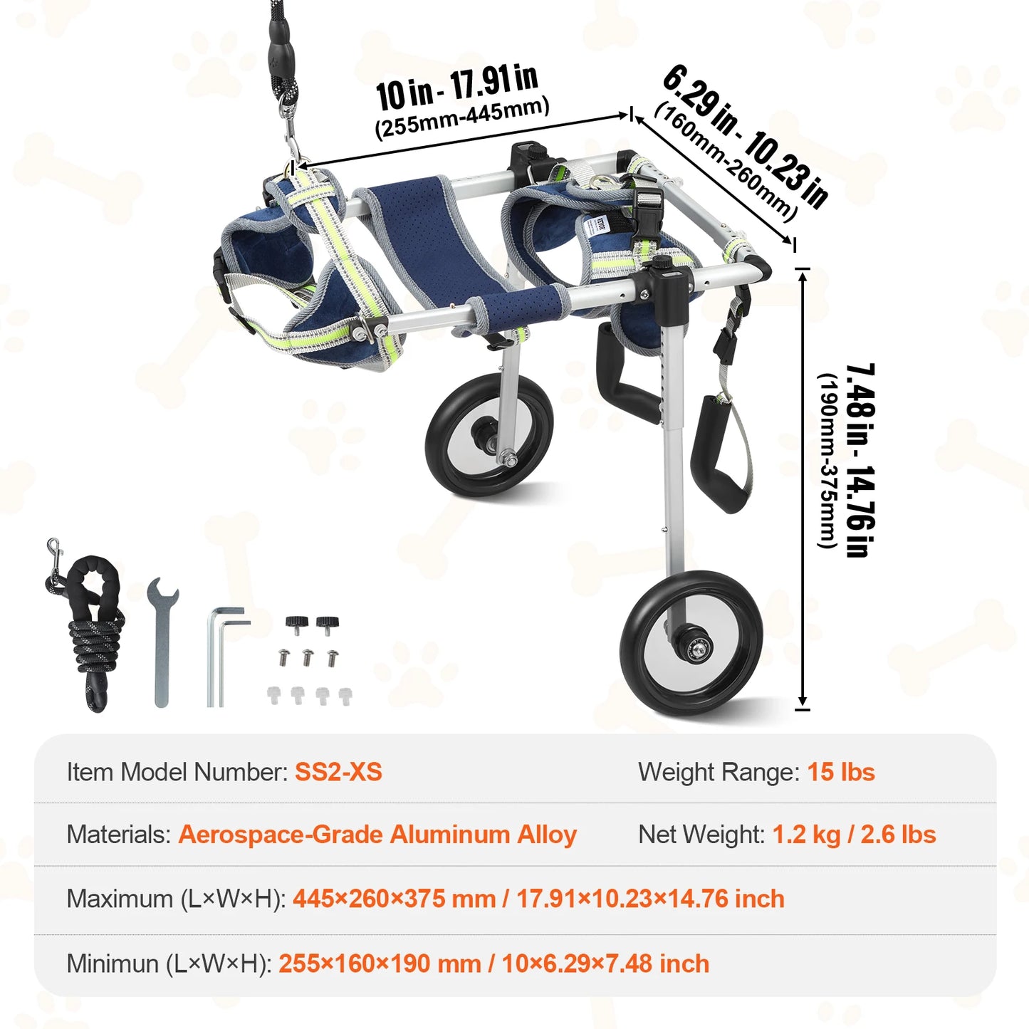 Wheel Dog Wheelchai