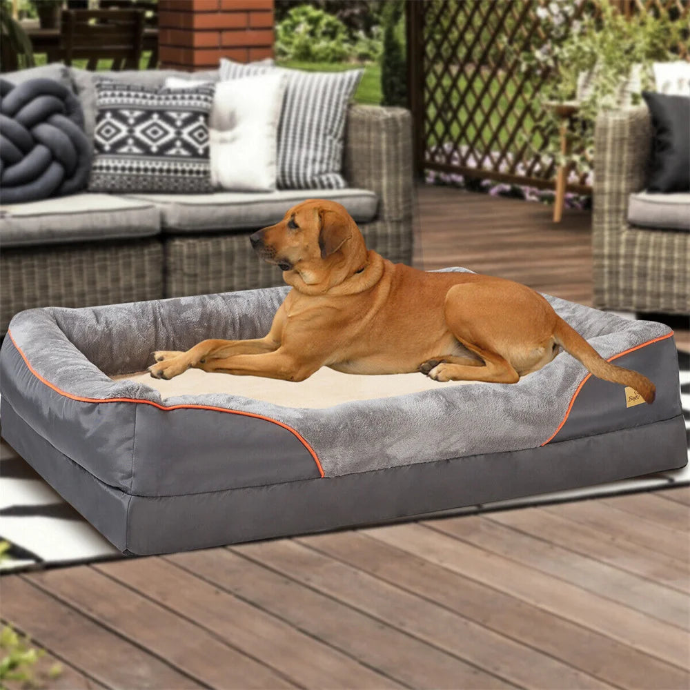 Premium Orthopedic Memory Foam Dog Bed