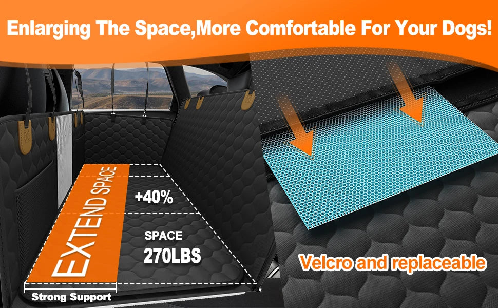 Rear Car Seat Mat for Pets