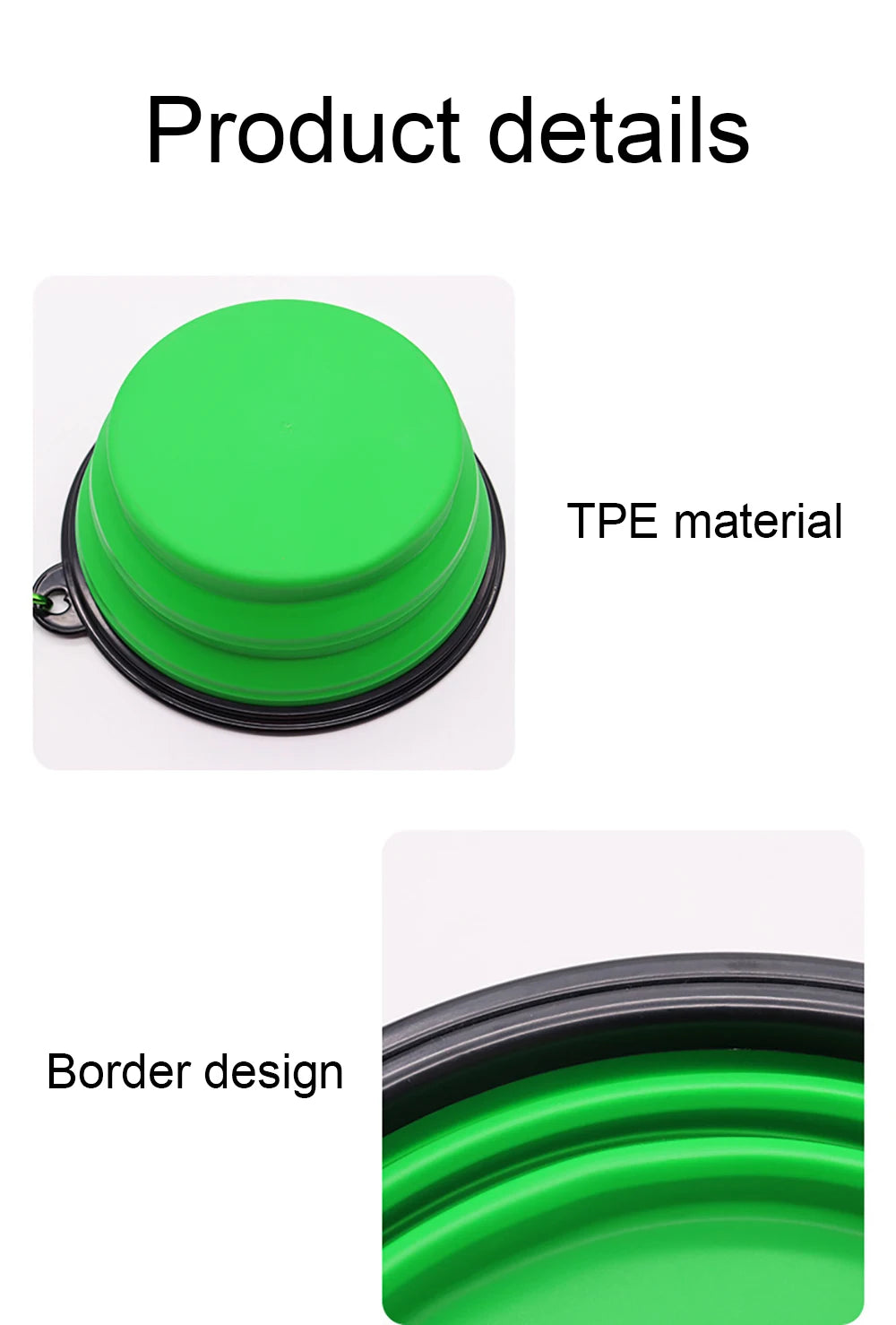 Portable Folding Pet Bowl