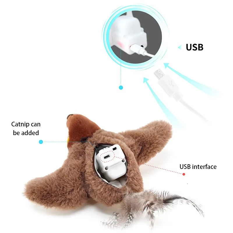 Interactive Cat Toy – Flying Bird