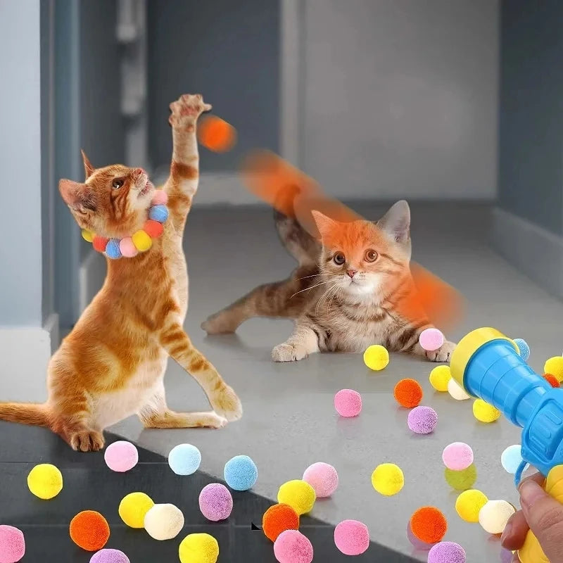 Interactive Launch Toy for Cats