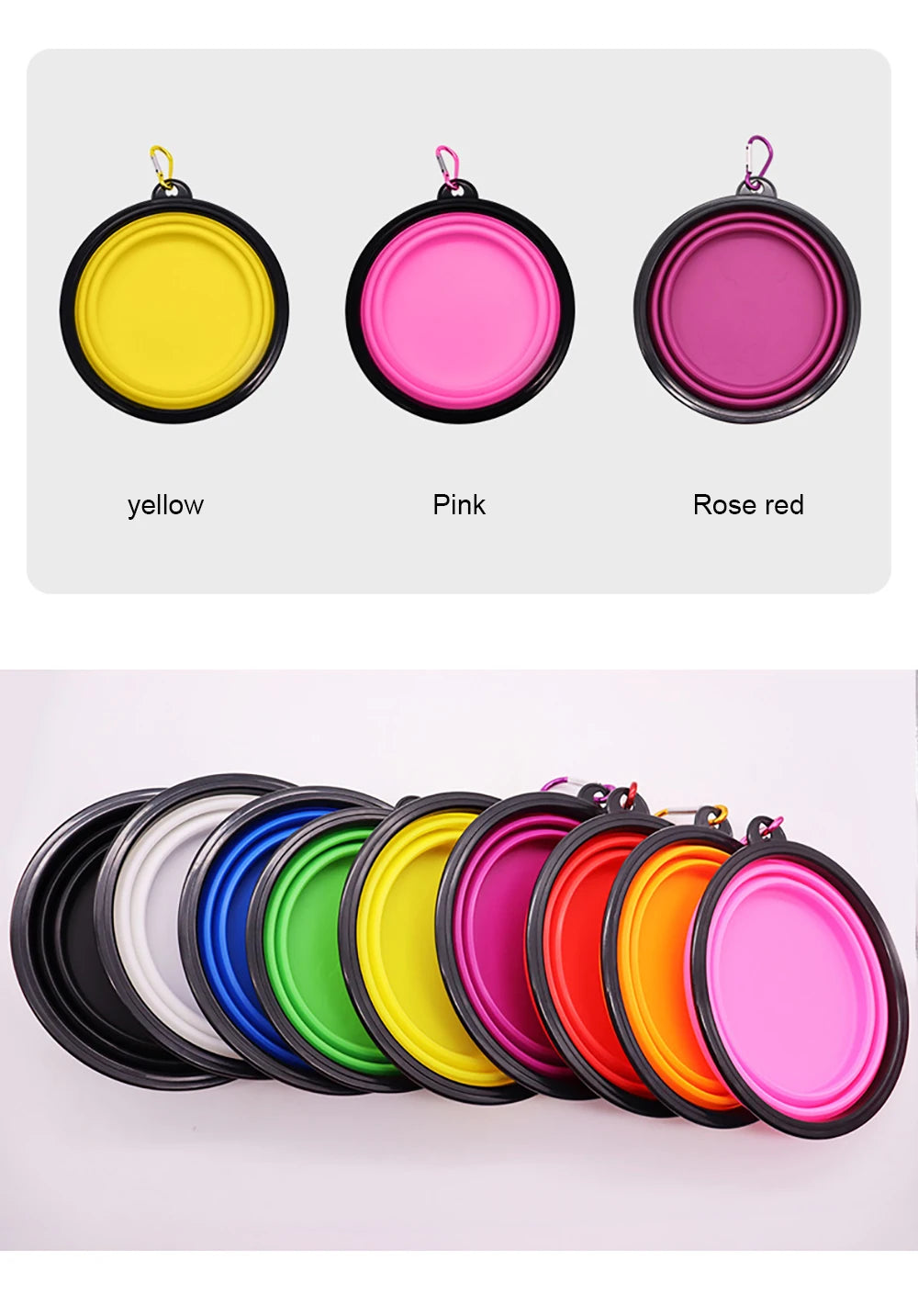 Portable Folding Pet Bowl