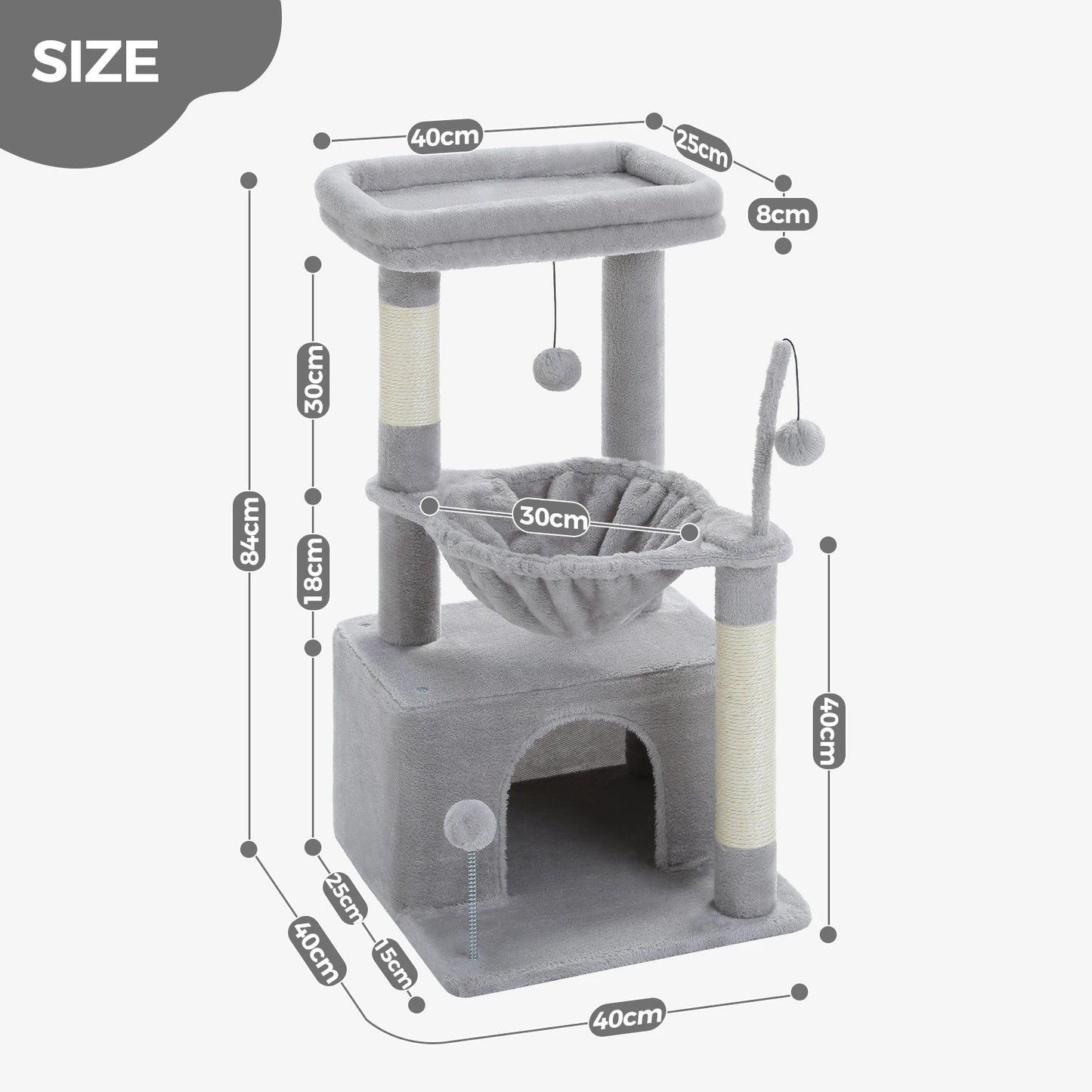 4-in-1 Cat Tower
