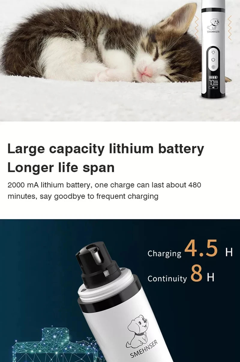 Electric Pet Nail Grinder
