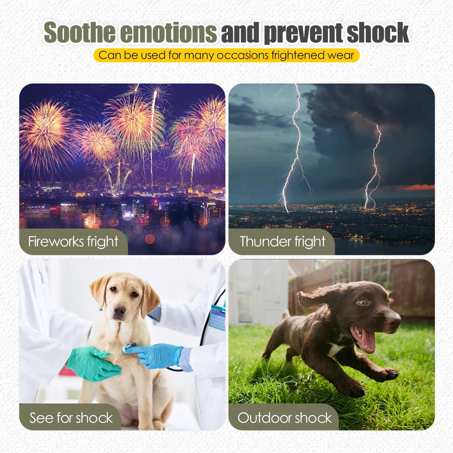 Anti-Anxiety Vest & Coat for Pets