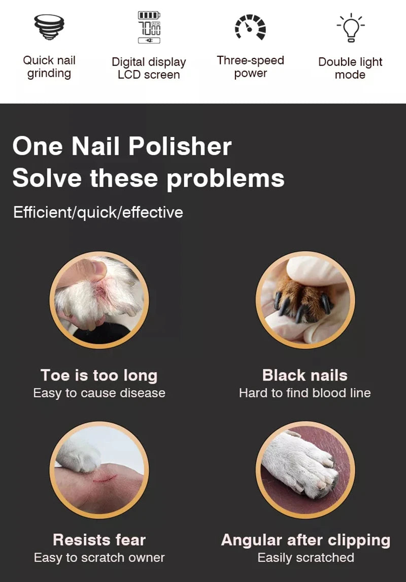 Electric Pet Nail Grinder
