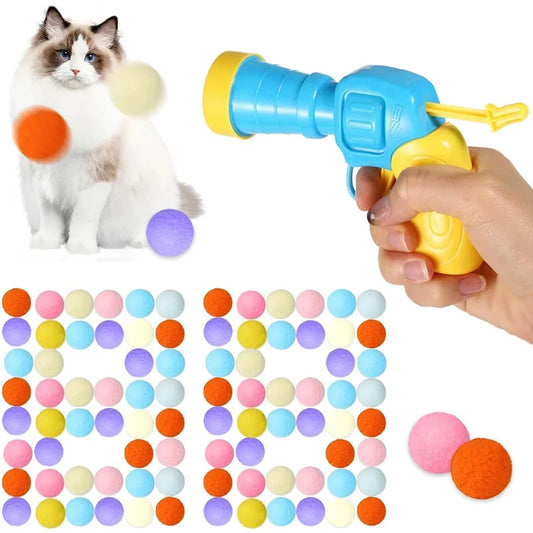 Interactive Launch Toy for Cats