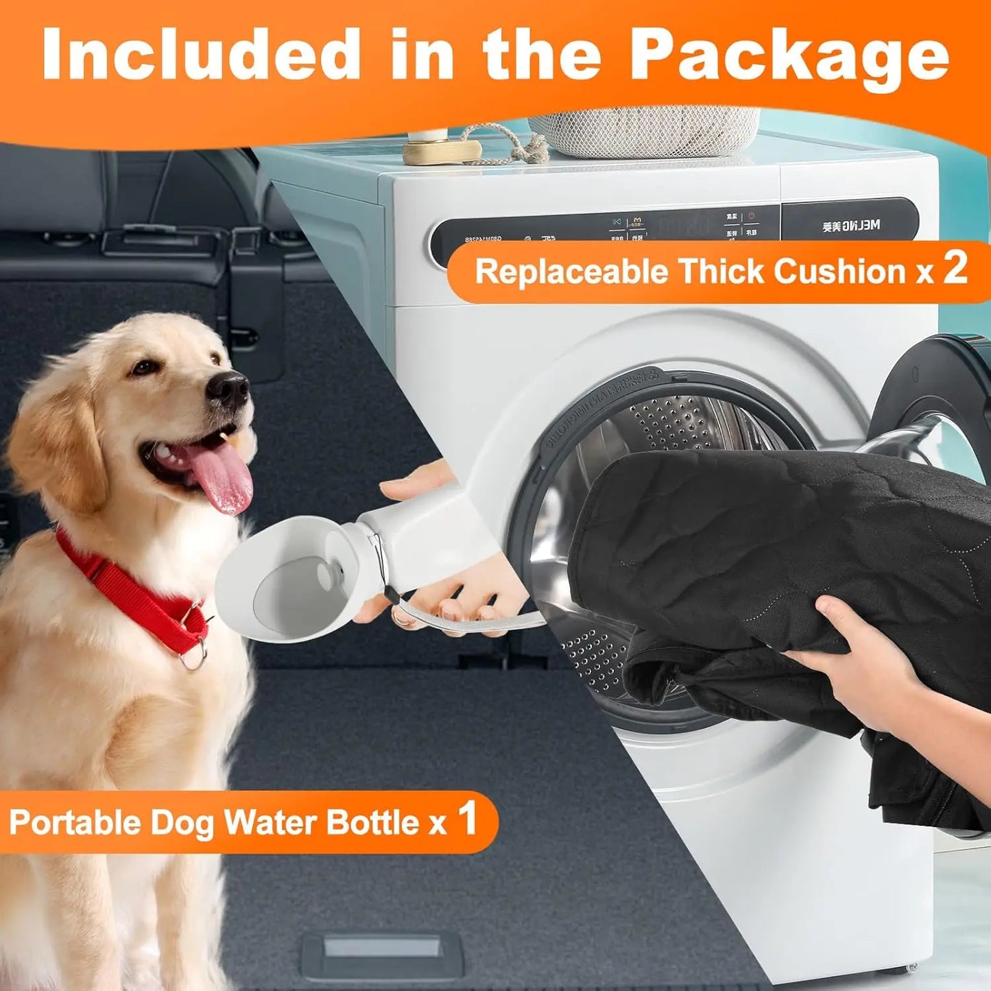 Rear Car Seat Mat for Pets
