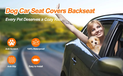 Rear Car Seat Mat for Pets