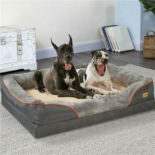 Premium Orthopedic Memory Foam Dog Bed