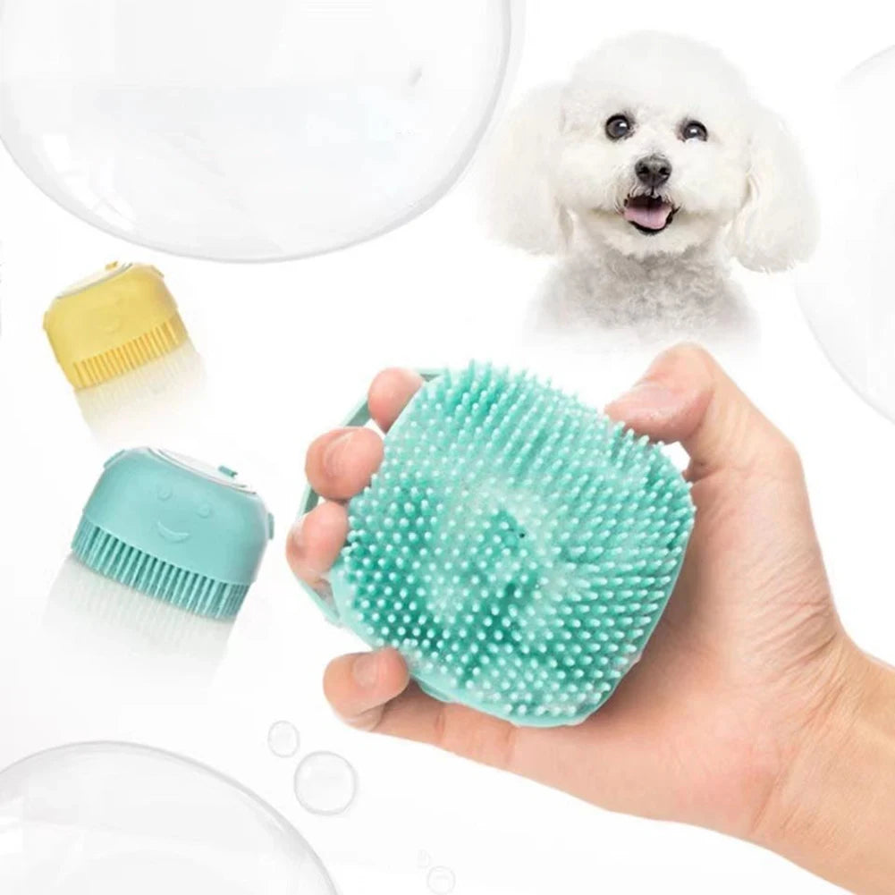 Massage Glove for Bathing Dogs and Cats