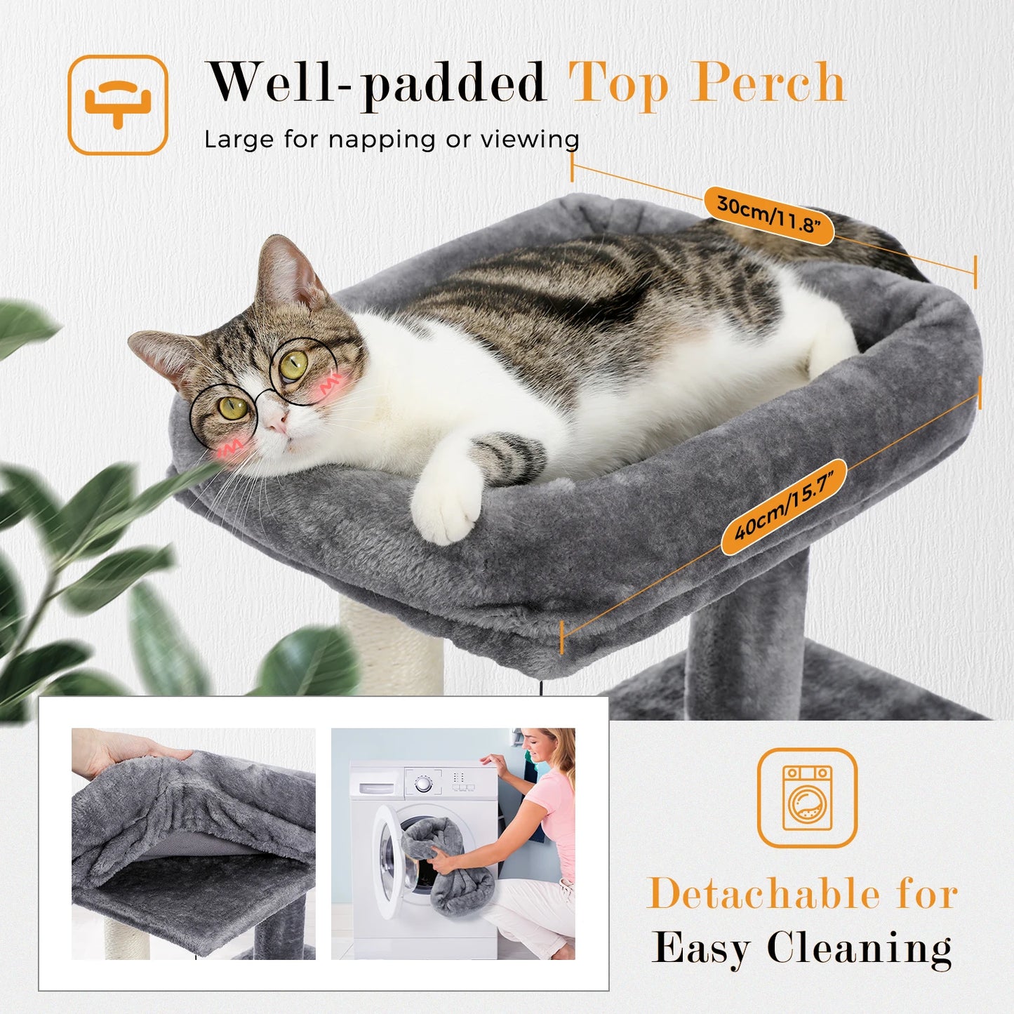 Feline Adventure Tower with Scratchers