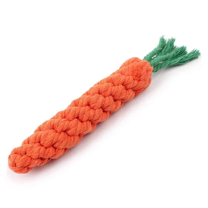Carrot Rope Toy for Dogs