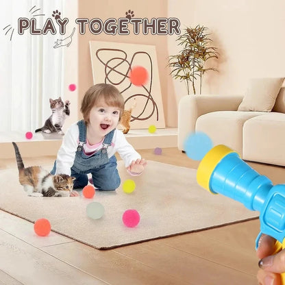 Interactive Launch Toy for Cats