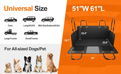 Rear Car Seat Mat for Pets